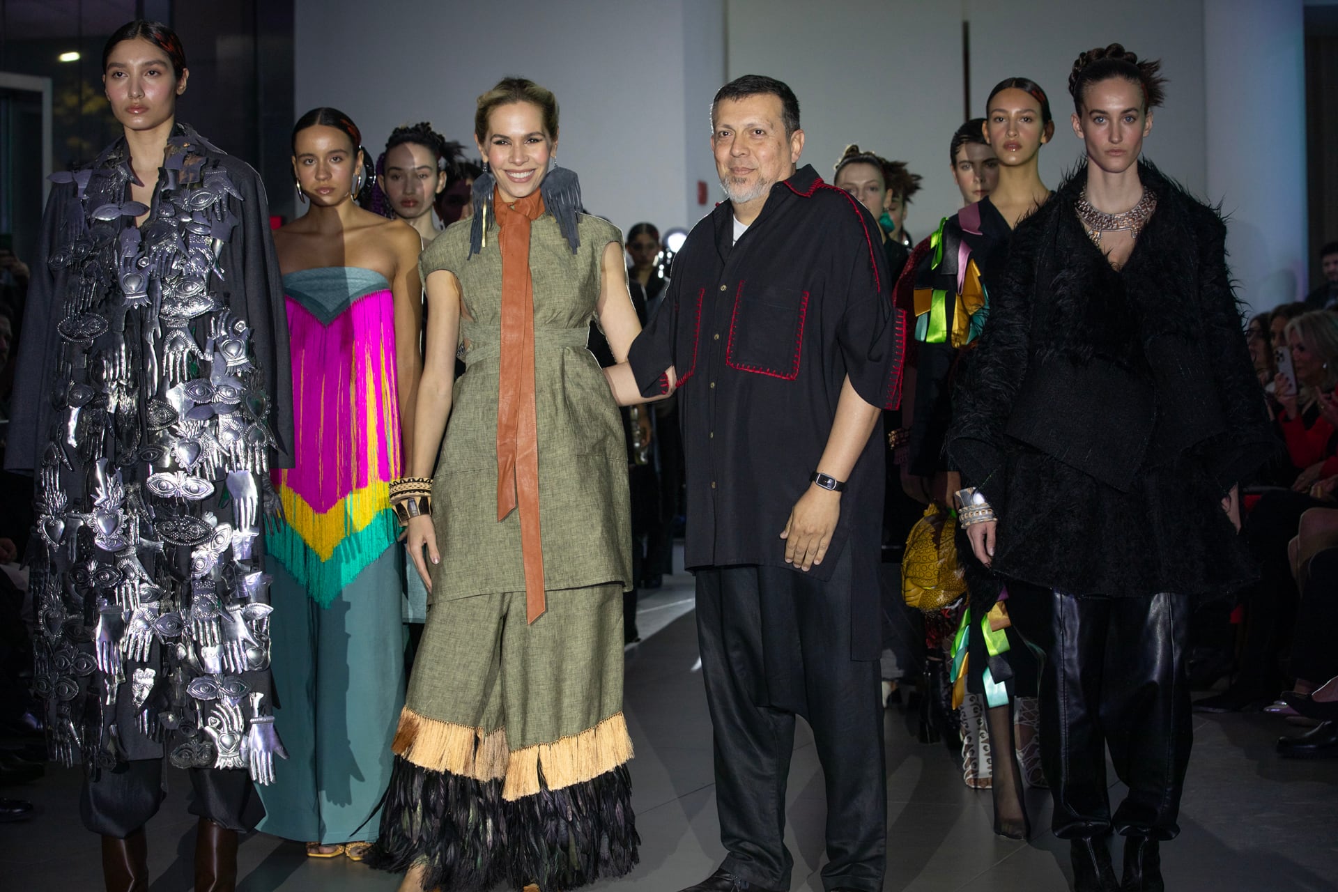 La Semana de la Alta Costura celebra su cuarta edición en el Malba bajo la dirección de Elina Costantini y en diálogo con la muestra Viva Frida. (SAC MALBA)