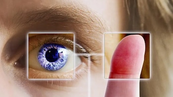 Escaneo de iris y huella