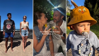 Mica Viciconte, Fabián Cubero y