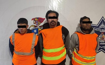 Dos de los cinco detenidos