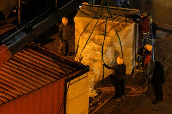 El desmantelamiento de la obra