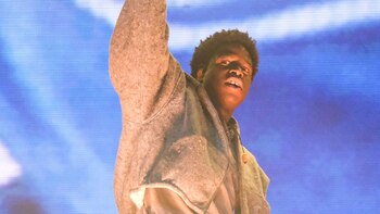 Daniel Caesar performs during the