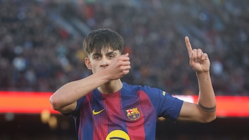 Marc Bernal tras marcar su