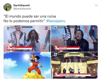 Presentación de La Voz Perú. (Foto: Twitter)