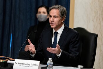 El secretario de Estado, Anthony