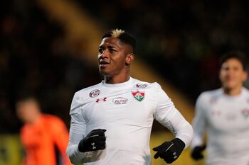 El futbolista colombiano, Yony González,