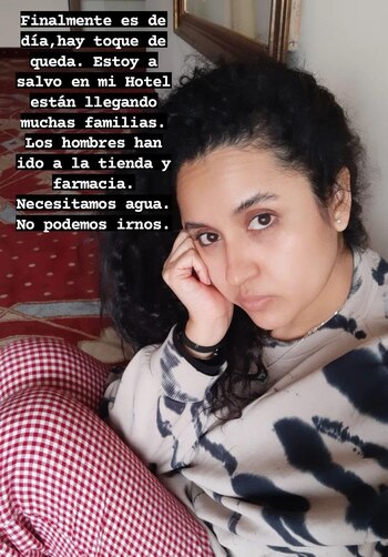 Rosalía Tovar narró desde sus