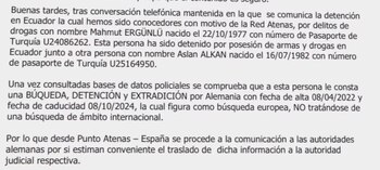Información de la Red Atenas