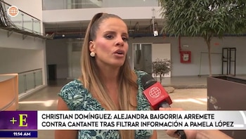 Alejandra Baigorria hizo particular sobre la infidelidad. Captura/América TV