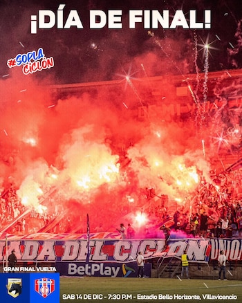 De la siguiente forma, el cuadro samario presentó el duelo -crédito @UnionMagdalena/X