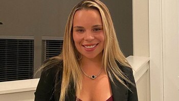 Valentina González estaba a tres