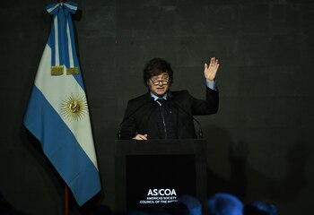 Javier Milei en el Consejo