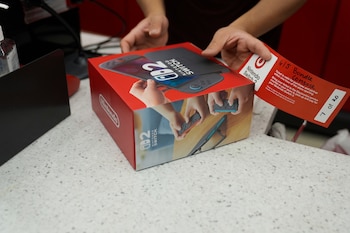 Nintendo Switch 2 en una