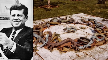 Una escultura secreta construida para la tumba de John F. Kennedy desapareció en la década de 1970. Medio siglo después, el misterio ha sido resuelto