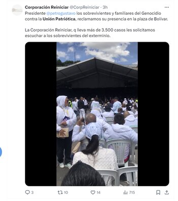 La Corporación Reiniciar solicitó la