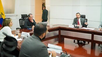 El presidente Gustavo Petro y