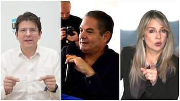 Miguel Uribe, Germán Vargas y