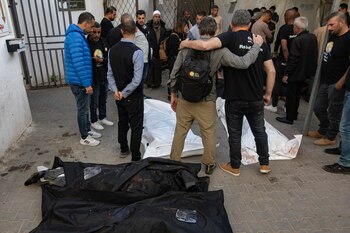 Trabajadores del World Central Kitchen