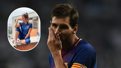 Periodista colombiana confesó haber hecho el “ridículo” en medio de una entrevista con Lionel Messi
