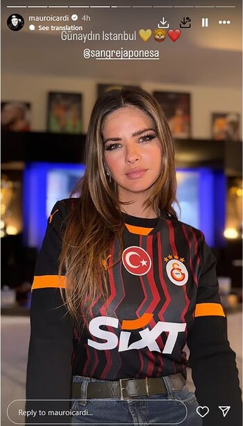 Antes Icardi tenía una foto