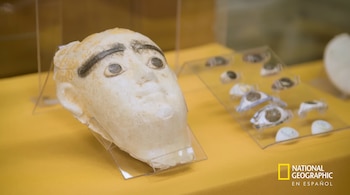 El equipo de Martínez ha descubierto más de 3,000 artefactos, incluidos bustos, monedas y momias con lenguas de oro vinculados a Cleopatra. (Cortesía: National Geographic)