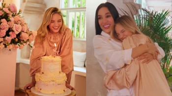 Andrea Valdiri sorprendió a su