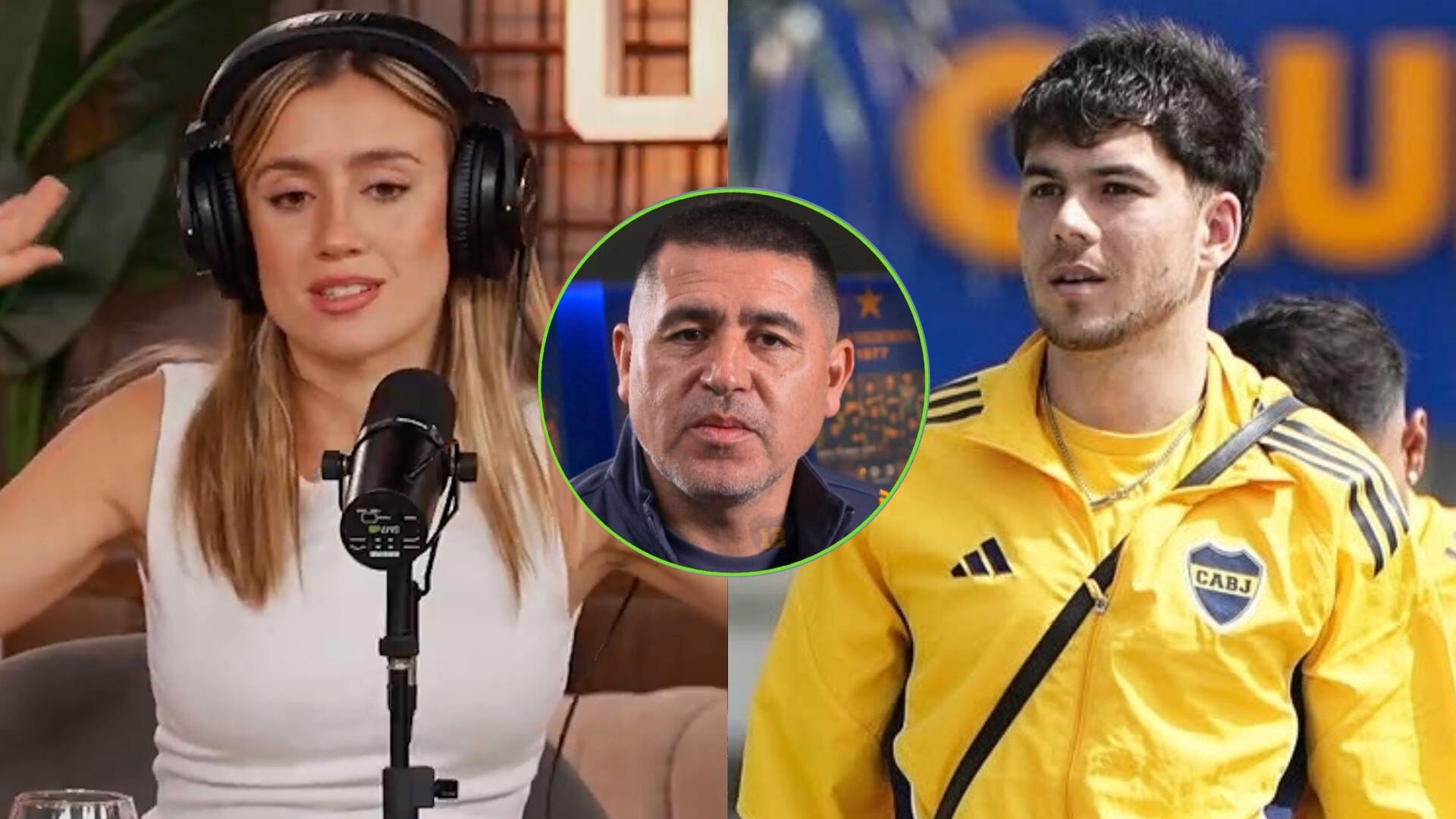 Lucas Blondel negó los rumores que vincularon su salida de Boca por Morena Beltrán y le agradeció a Riquelme