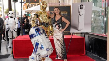 Billie Lourd se divirtió junto