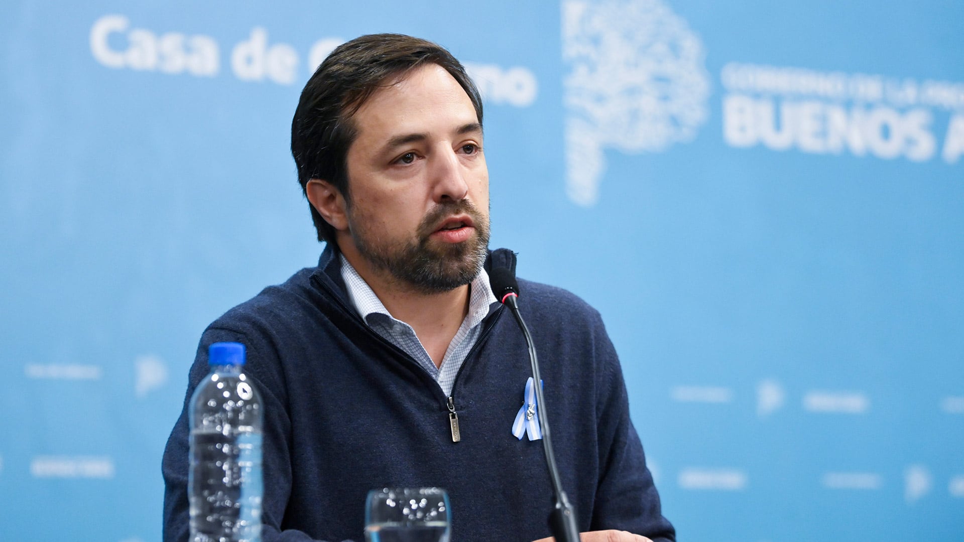El ministro de Salud bonaerense, Nicolás Kreplak