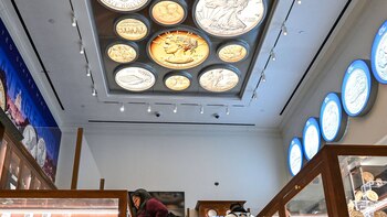 La tienda de monedas en