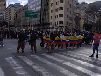 Protesta Bogotá