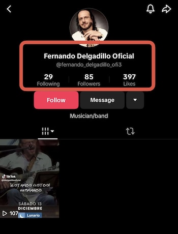 Fernando Delgadillo denunció la cuenta