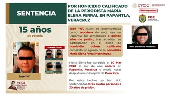 Seis sujetos han sido condenados