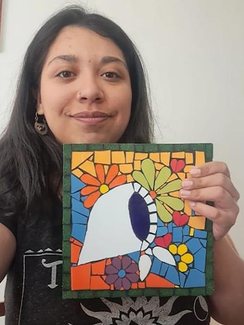 Carla Micaela, integrante de la