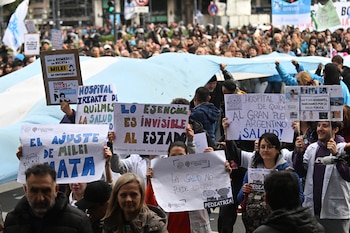 marcha por la salud publica