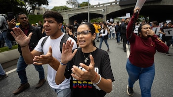 Estudiantes y activistas venezolanos exigieron justicia por la muerte del preso político Víctor Quero Navas