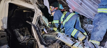 El accidente dejó una persona muerta y varios heridos en la CA-5. (FOTO: TU NOTA)