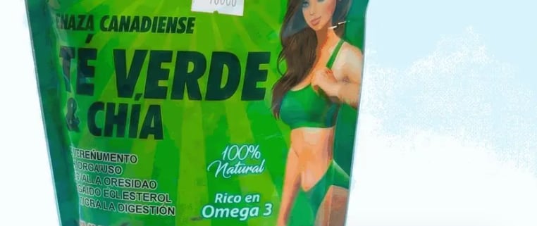 El Invima emitió alerta sanitaria por la venta fraudulenta de un producto que contiene té verde, linaza canadiense y semillas de chía