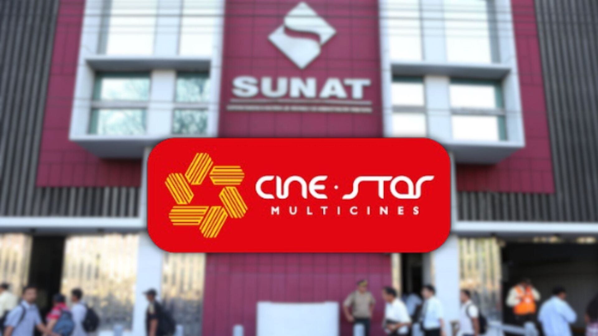 La marca de Cinestar Multicines será subastada en la Sunat, pero nada detiene a la empresa que la vuelve a obtener. - Crédito Composición Infobae/Sunat/Cinestar