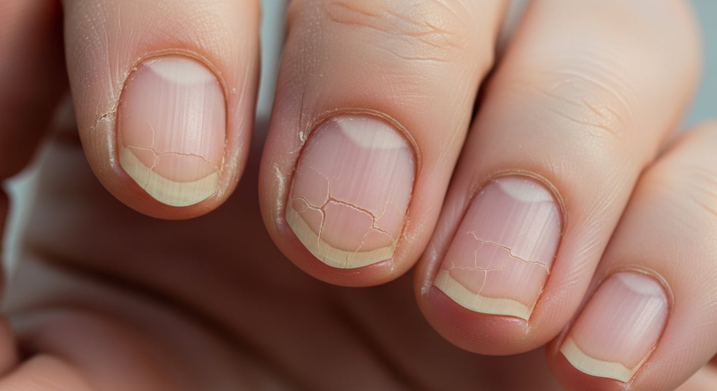 La fragilidad de las uñas, también llamada onicosquisis, suele intensificarse con la edad y puede asociarse a problemas circulatorios o genéticos (Imagen Ilustrativa Infobae)