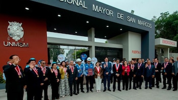 San Marcos recibe pórticos modernizados