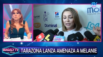 Magaly Medina exige que Christian Domínguez saque a su hija del conflicto. Captura: Magaly TV La Firme.