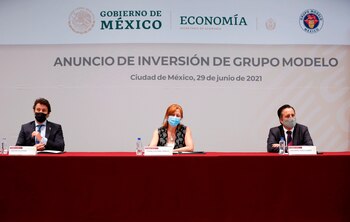 El presidente del grupo Modelo