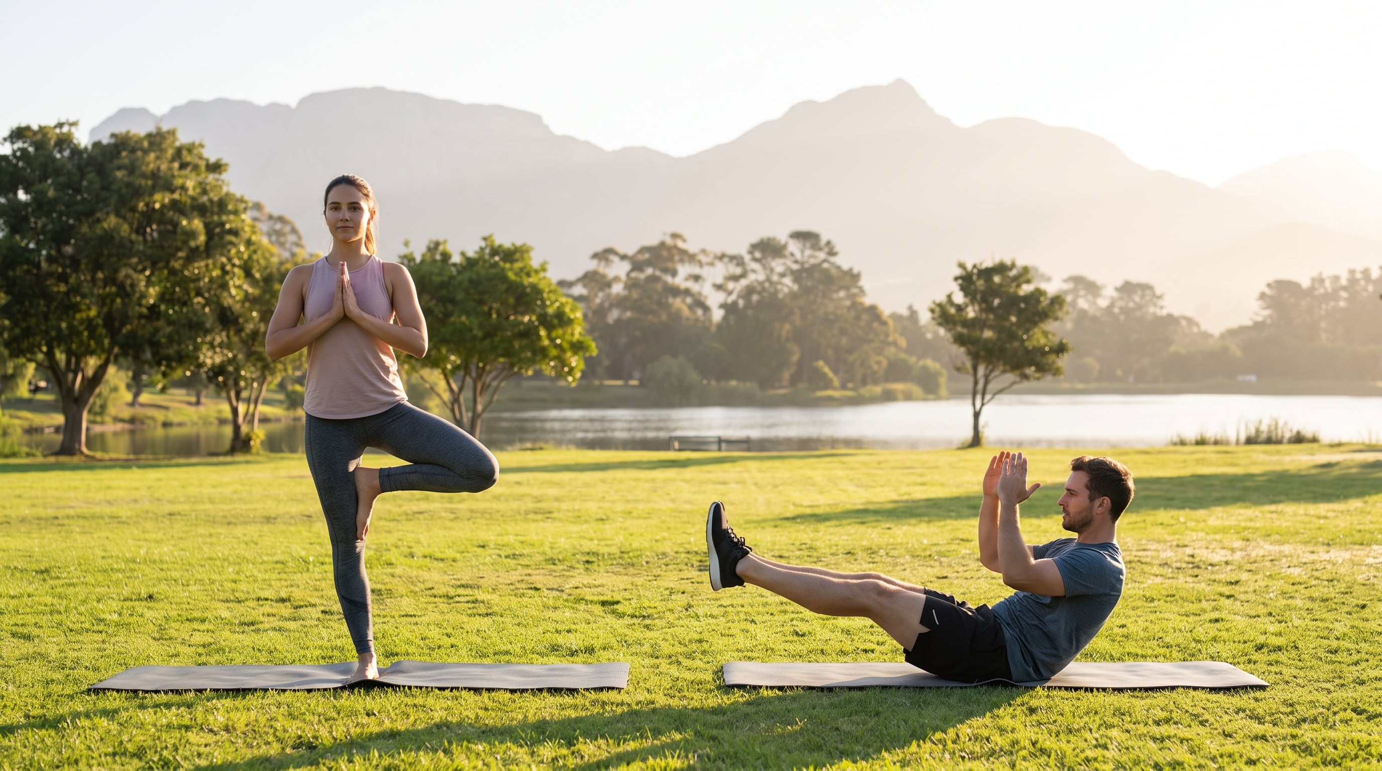 El yoga y el pilates mejoran la fuerza del core más allá de los ejercicios abdominales tradicionales (Imagen Ilustrativa Infobae)