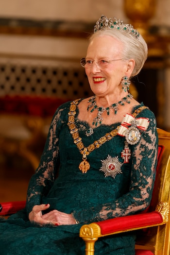 La reina Margarita II de