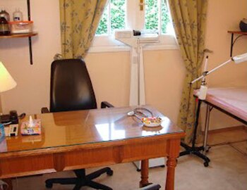 Uno de los consultorios en