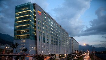 Edificio Bancolombia en Medellín. Archivo