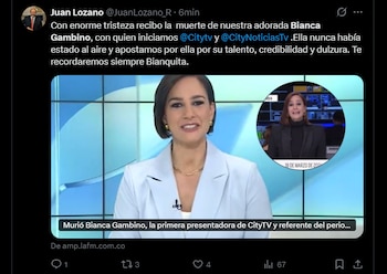 El legado de Bianca Gambino incluye la renovación de los formatos informativos en la televisión local de Colombia - crédito X