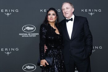 Salma Hayek y Francois-Henri Pinault