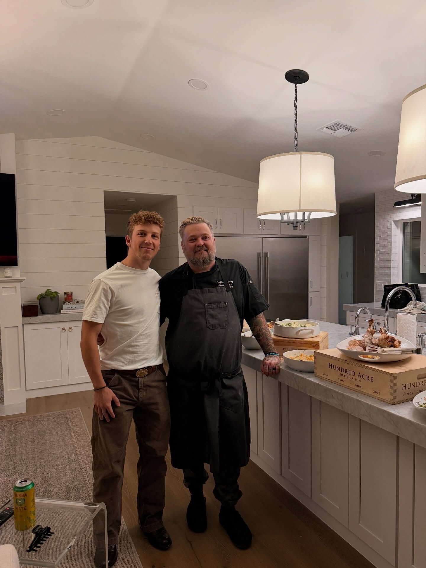 Liam Lawson recibió consejos de un chef (@liamlawson30)